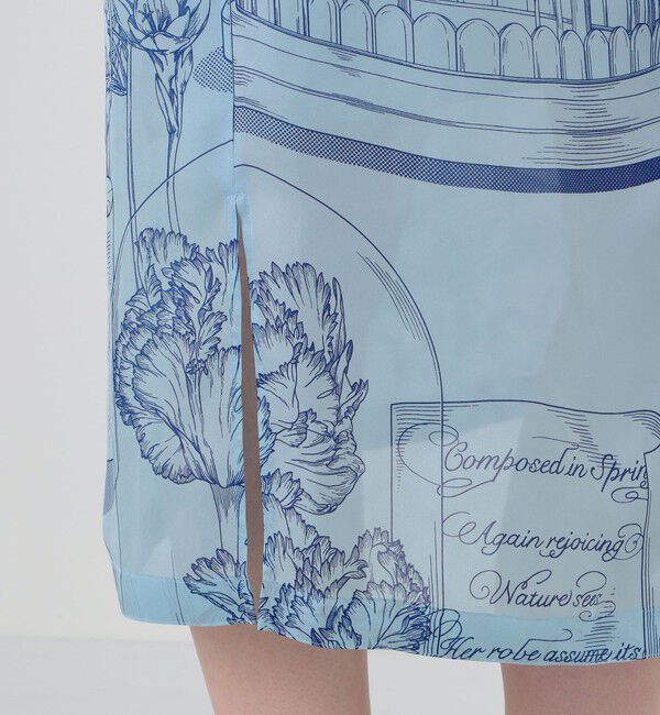 Ballsey「【別注】manipuri for Ballsey Glass dome Flower ワンピース」|ワンピース|