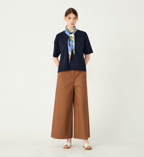 Ballsey「【別注】manipuri for Ballsey  MANIPURI COMBI スカーフプルオーバー」|ニット・セーター|