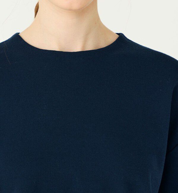 Ballsey「【別注】manipuri for Ballsey  MANIPURI COMBI スカーフプルオーバー」|ニット・セーター|