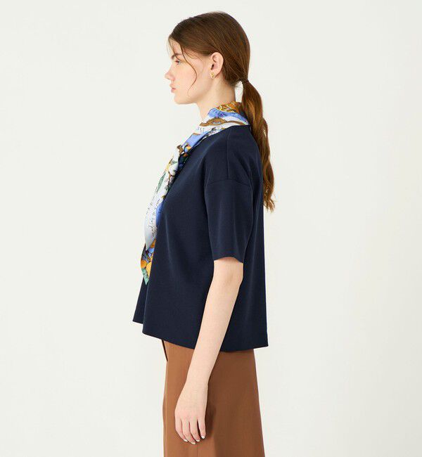 Ballsey「【別注】manipuri for Ballsey  MANIPURI COMBI スカーフプルオーバー」|ニット・セーター|