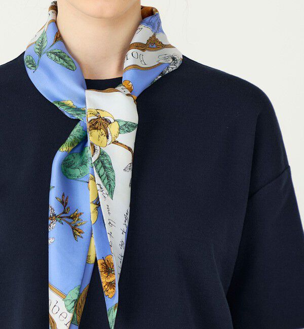 Ballsey「【別注】manipuri for Ballsey  MANIPURI COMBI スカーフプルオーバー」|ニット・セーター|