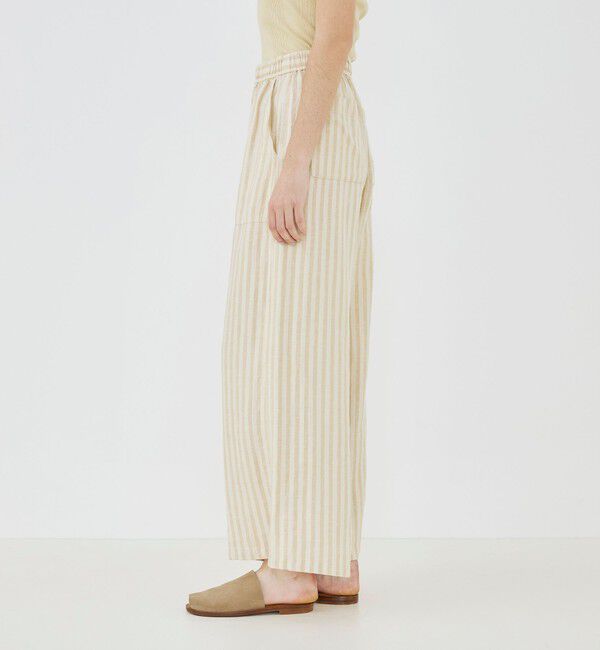 GALERIE VIE「リノヘリンボーン イージーワイドパンツ」|その他|