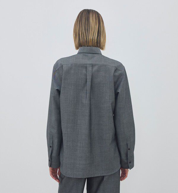 DES PRES「ウーステッドウールモヘヤ ドレスシャツ」|シャツ・ブラウス|