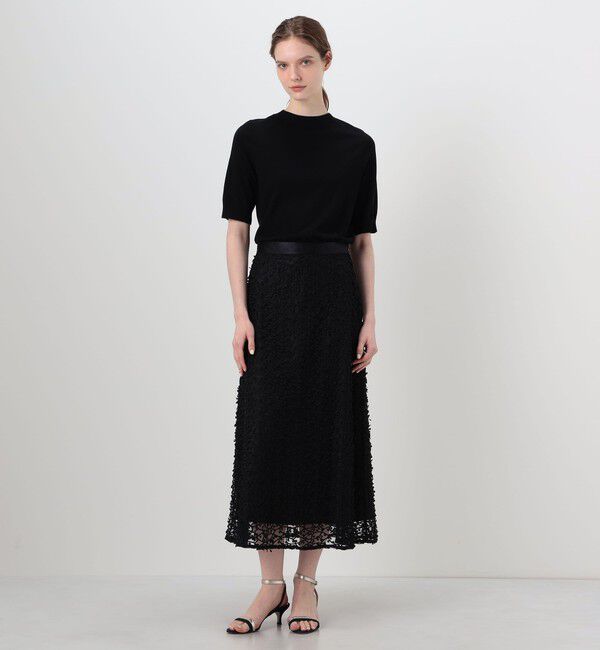 Ballsey「ダングルチュール トラペーズスカート」|台形|