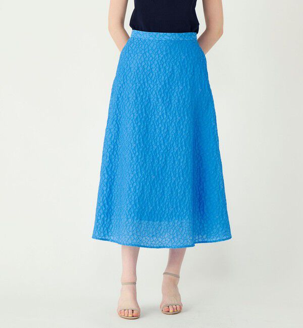 Ballsey「バブルジャカード フレアスカート」|フレア|