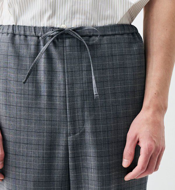 Edition「Super120's ウォッシャブルウール リラックスパンツ」|その他|