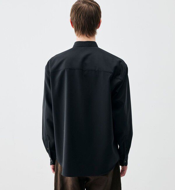 Edition「Super120's ウォッシャブルウール リラックスシャツ」|シャツ・ブラウス|