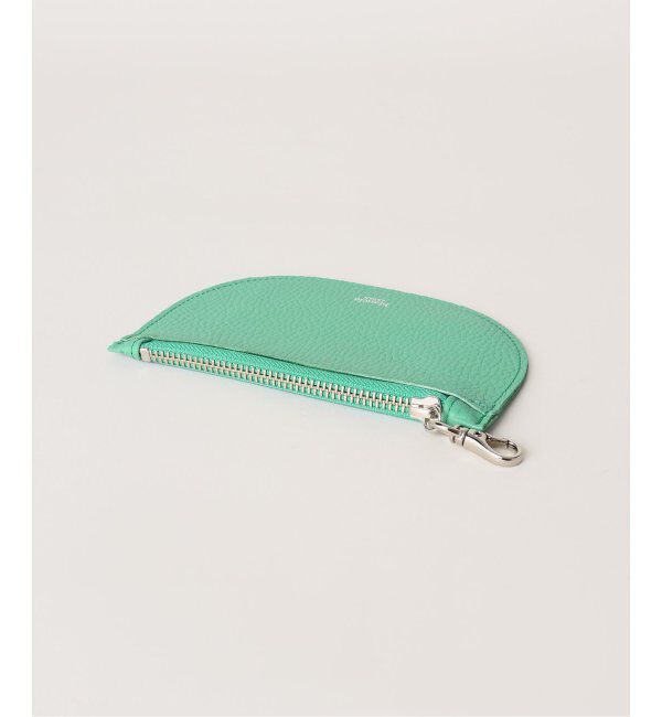  「【blancle/ ブランクレ】T.LETHER SEMI CIRCLE POUCH」|ポーチ|