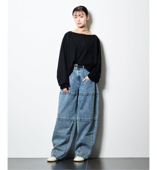  「LIVINGTONE COLETTE T-COLETTE-10：デニムパンツ」|デニム|