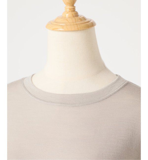 EMILYWEEK「スーパーウール クルーネックシアープルオーバー」|Tシャツ・カットソー|