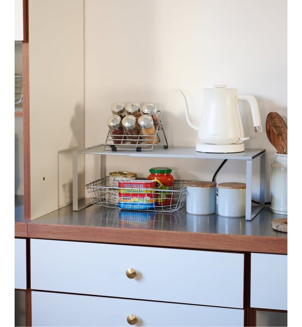 journal standard Furniture「《予約》【tower/タワー】JSF別注 伸縮収納棚」|その他|グレー