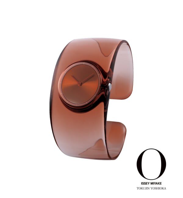 HIROB「IWeb限定 SSEY MIYAKE O NY0W006 Brown」|腕時計|ブラウン