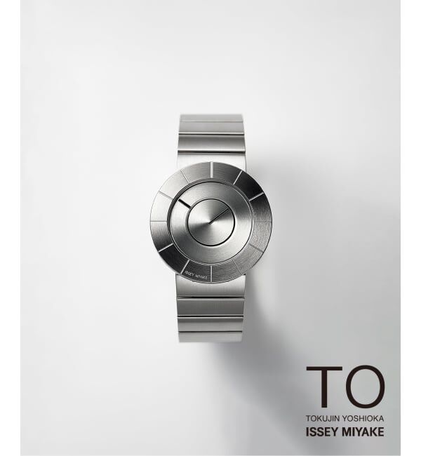 HIROB「Web限定 ISSEY MIYAKE TO NY0N001 Silver」|腕時計|シルバー
