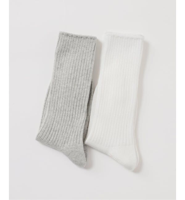 SLOBE IENA「《2枚セット》ルーズリブソックス 2SET」|ソックス|