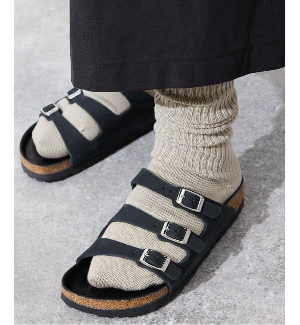 SLOBE IENA「《単品/追加》ルーズリブソックス」|ソックス|