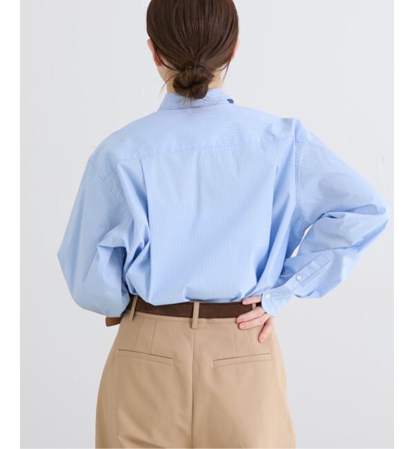 IENA「2wayビジュークレリックシャツ」|シャツ・ブラウス|