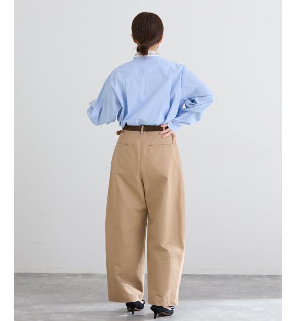 IENA「2wayビジュークレリックシャツ」|シャツ・ブラウス|