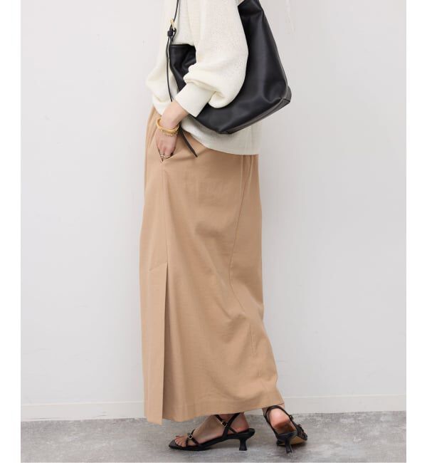 SLOBE IENA「《シリーズあり》リネンmixストレッチタイトスカート」|スカート|