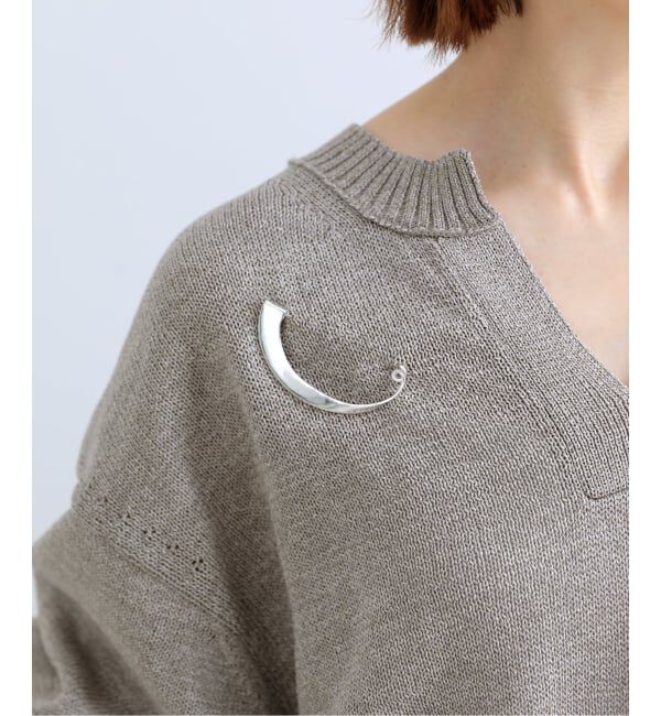 IENA「《追加予約》JAMIRAY/ジャミレイ MODERN CURVE PIN NL ネックレス」|ネックレス|