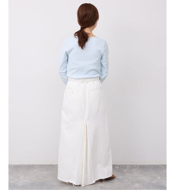 SLOBE IENA「スクエアネックテレコプルオーバー」|Tシャツ・カットソー|