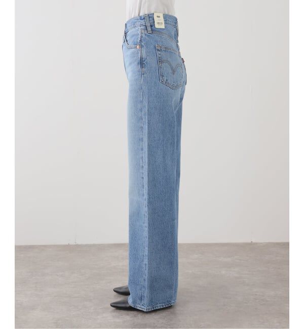 SLOBE IENA「LEVI'S/リーバイス RIBCAGE WIDE LEG A6081-0020」|デニム|