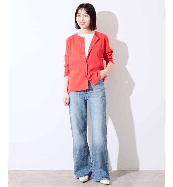 SLOBE IENA「LEVI'S/リーバイス RIBCAGE WIDE LEG A6081-0020」|デニム|