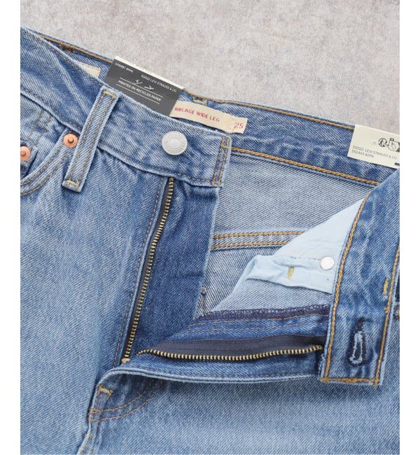 SLOBE IENA「LEVI'S/リーバイス RIBCAGE WIDE LEG A6081-0020」|デニム|
