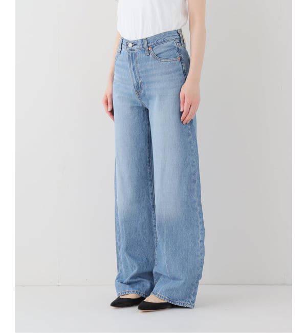 SLOBE IENA「LEVI'S/リーバイス RIBCAGE WIDE LEG A6081-0020」|デニム|