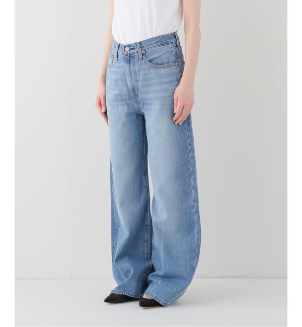 SLOBE IENA「LEVI'S/リーバイス RIBCAGE WIDE LEG A6081-0020」|デニム|
