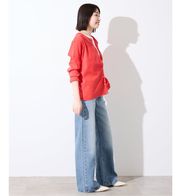 SLOBE IENA「LEVI'S/リーバイス RIBCAGE WIDE LEG A6081-0020」|デニム|