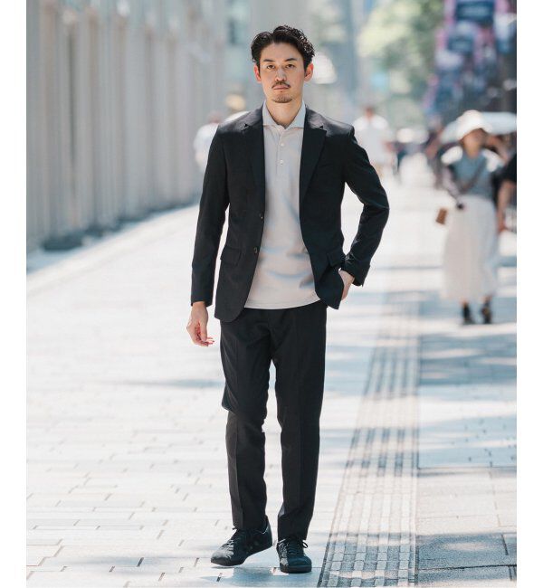 EDIFICE「"高通気＆吸水速乾" BREEZE COOL AKIHA 2B ジャケット【セットアップ着用可】」|テーラードジャケット|