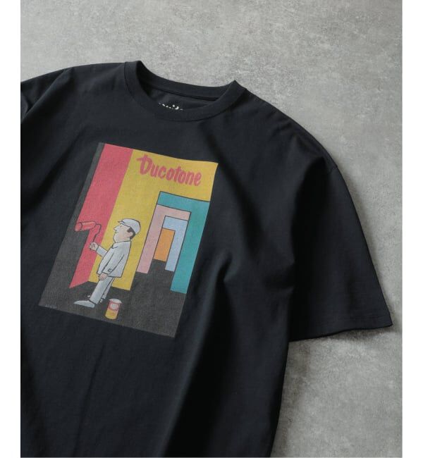 EDIFICE「《追加》SAVIGNAC (サヴィニャック) 別注 French Company プリント Tシャツ」|Tシャツ・カットソー|