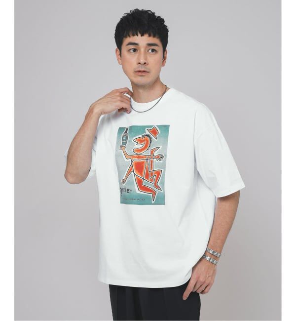 EDIFICE「《追加》SAVIGNAC (サヴィニャック) 別注 French Company プリント Tシャツ」|Tシャツ・カットソー|