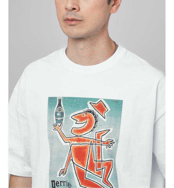 EDIFICE「《追加》SAVIGNAC (サヴィニャック) 別注 French Company プリント Tシャツ」|Tシャツ・カットソー|