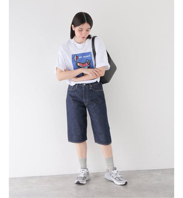 EDIFICE「《追加》SAVIGNAC (サヴィニャック) 別注 French Company プリント Tシャツ」|Tシャツ・カットソー|