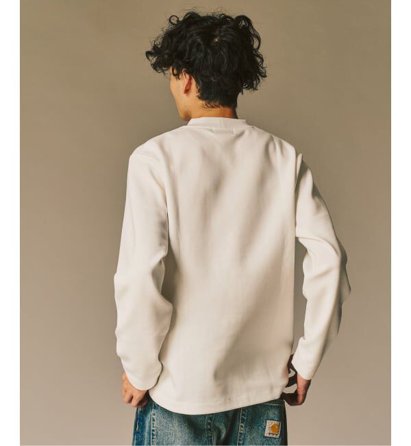 417 EDIFICE「WEB限定 &rdquo;蓄熱&rdquo;【Calefit】ヒートシフトユーティリティL/S Tee」|Tシャツ・カットソー|