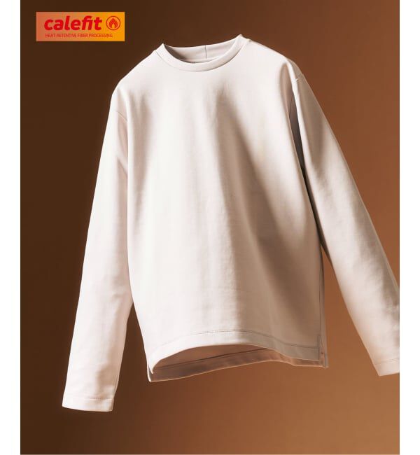 417 EDIFICE「WEB限定 &rdquo;蓄熱&rdquo;【Calefit】ヒートシフトユーティリティL/S Tee」|Tシャツ・カットソー|グレーA