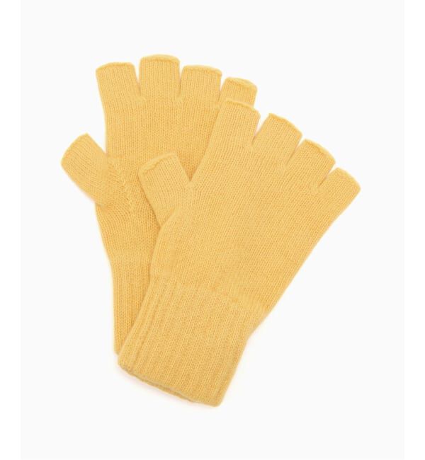 EDIFICE「JOSHUA ELLIS（ジョシュア エリス） Fingerless Gloves」|手袋|イエロー