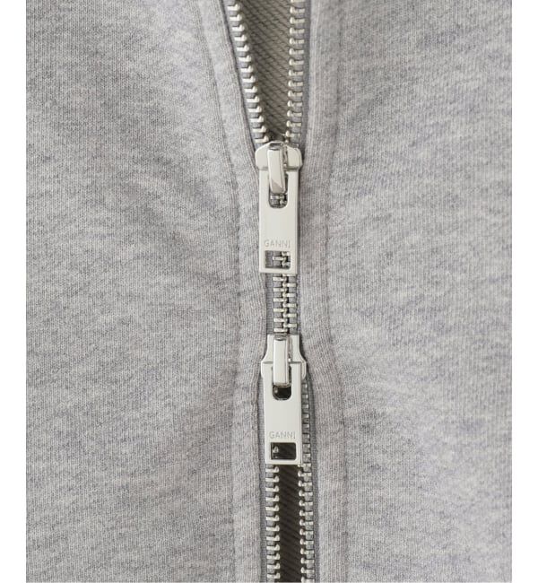 PULP「GANNI / ガニー Essential Isoli Zip Hoodie」|パーカー|
