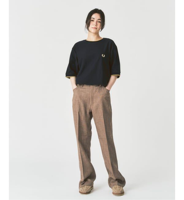 417 EDIFICE「FRED PERRY / フレッドペリー417別注 Crepe Pique Tシャツ」|Tシャツ・カットソー|