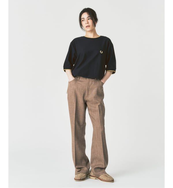 417 EDIFICE「FRED PERRY / フレッドペリー417別注 Crepe Pique Tシャツ」|Tシャツ・カットソー|