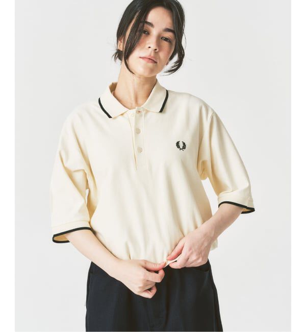 417 EDIFICE「FRED PERRY / フレッドペリー417別注 Crepe Pique Shirt」|ポロシャツ|
