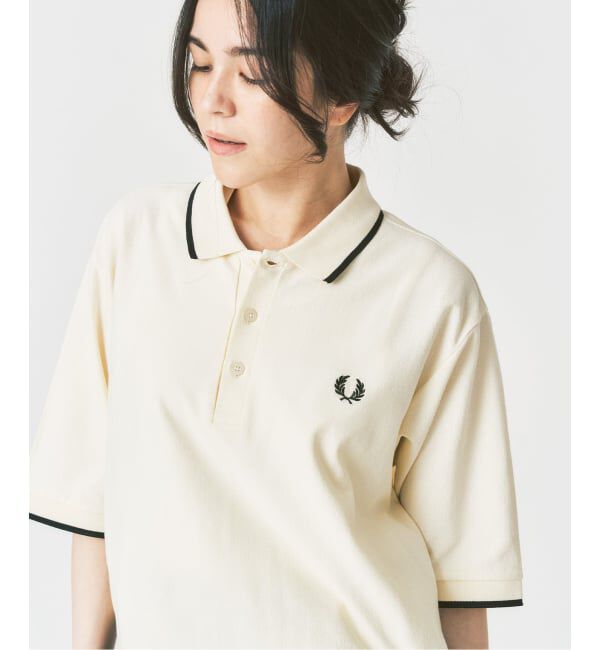 417 EDIFICE「FRED PERRY / フレッドペリー417別注 Crepe Pique Shirt」|ポロシャツ|