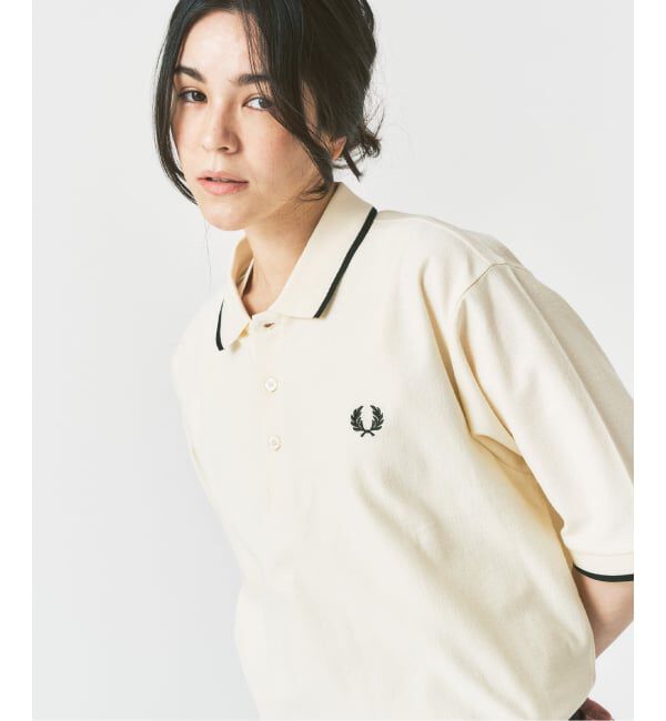 417 EDIFICE「FRED PERRY / フレッドペリー417別注 Crepe Pique Shirt」|ポロシャツ|