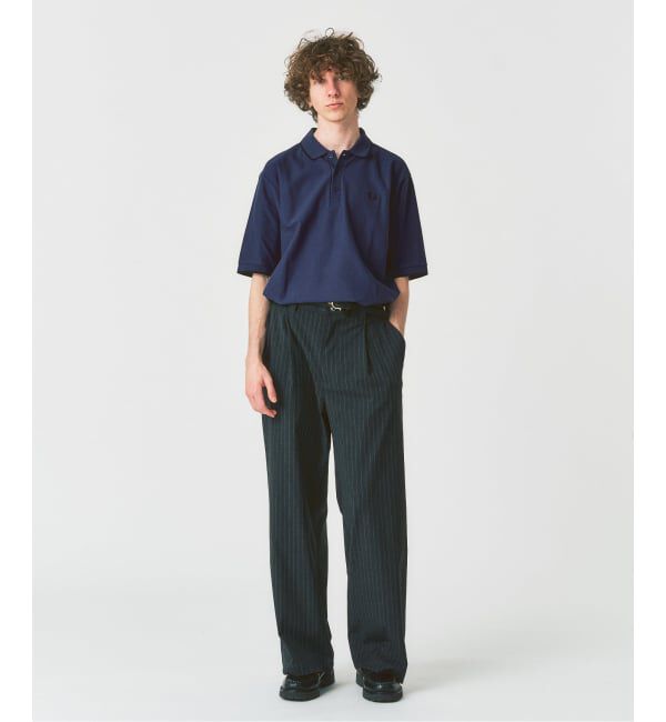 417 EDIFICE「FRED PERRY / フレッドペリー417別注 Crepe Pique Shirt」|ポロシャツ|