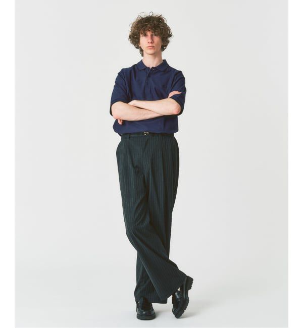 417 EDIFICE「FRED PERRY / フレッドペリー417別注 Crepe Pique Shirt」|ポロシャツ|