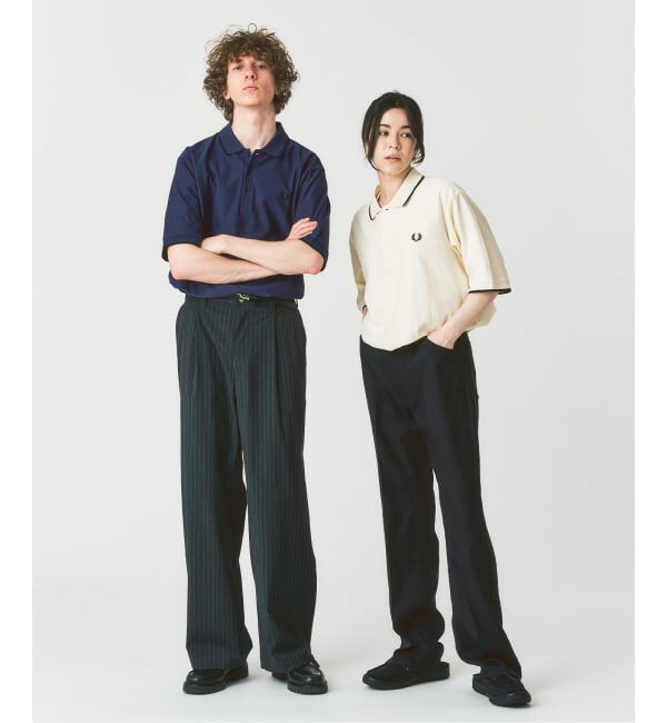 417 EDIFICE「FRED PERRY / フレッドペリー417別注 Crepe Pique Shirt」|ポロシャツ|