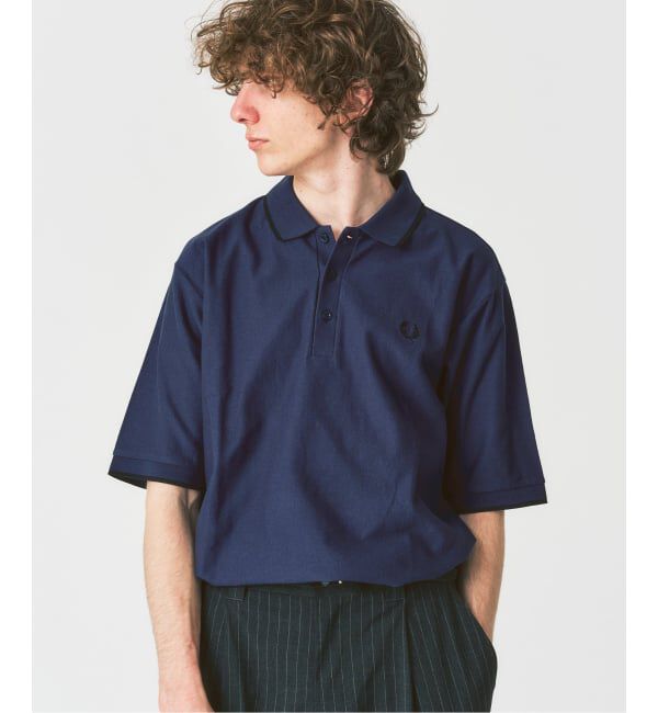 417 EDIFICE「FRED PERRY / フレッドペリー417別注 Crepe Pique Shirt」|ポロシャツ|