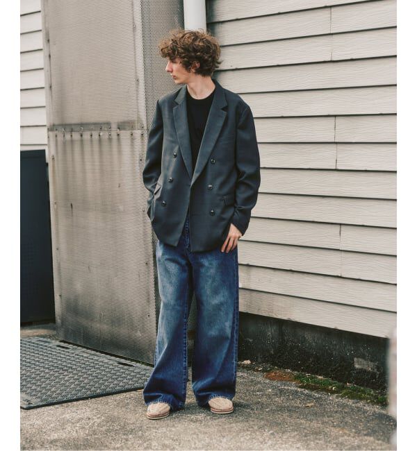 417 EDIFICE「【EVALET / エバレット】メッシュWジャケット "セットアップ着用可能"」|テーラードジャケット|