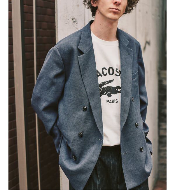 417 EDIFICE「【EVALET / エバレット】メッシュWジャケット "セットアップ着用可能"」|テーラードジャケット|